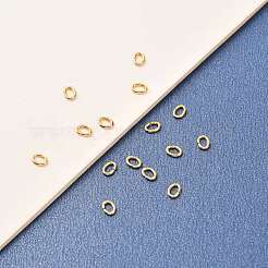Brass Open Jump Rings&nbsp;KK-F824-109A-G