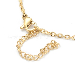 Brass Micro Pave Cubic Zirconia Cross Pendant Necklaces&nbsp;NJEW-F281-08