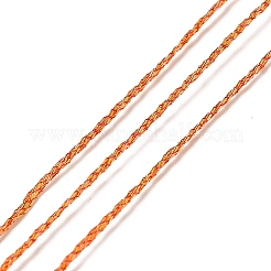 10 Rolls 10 Colors 6-Ply PET Polyester Metallic Thread&nbsp;OCOR-L046-03A