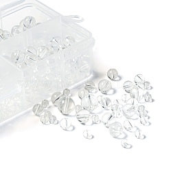 340Pcs 4 Sizes Natural Grade A Quartz Crystal Beads Strands&nbsp;G-LS0001-29
