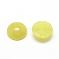Natural Lemon Jade Cabochons&nbsp;X-G-R416-16mm-01