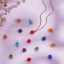 20 Sets Imitation Austrian Crystal Glass Pendants&nbsp;FIND-WR0011-76