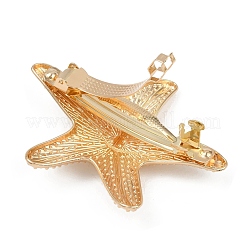 Alloy with Iron Clip Hair Barrettes&nbsp;PHAR-G014-02B-G