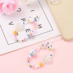 2Pcs Acrylic Mobile Straps&nbsp;HJEW-FS00028