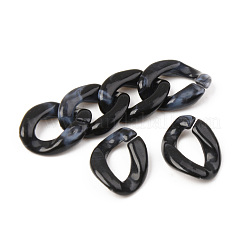 Opaque Acrylic Linking Rings&nbsp;X-OACR-S038-005A-B02