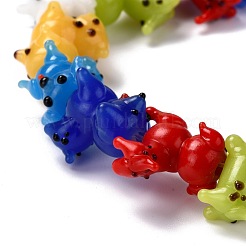 Handmade Lampwork Beads Strands&nbsp;LAMP-I022-17