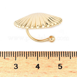 Iron & Alloy Cuff Earrings&nbsp;EJEW-G437-01B
