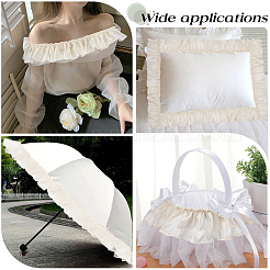 2M Silk Pleated Lace Trim Ribbon&nbsp;OCOR-CY0003-37A