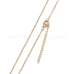 Brass Micro Pave Cubic Zirconia Pendant Necklaces&nbsp;NJEW-H100-03G