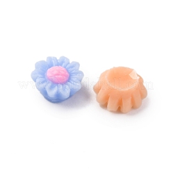 Flower Opaque Resin Cabochons&nbsp;FIND-L019-02E