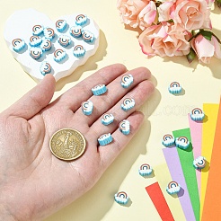 30Pcs Handmade Polymer Clay Beads&nbsp;CLAY-YW0002-26A
