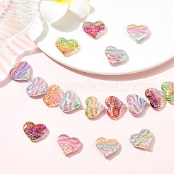 13Pcs 13 Colors Electroplate Resin Beads&nbsp;RESI-CJ0004-69