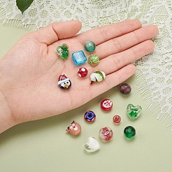 Handmade Lampwork Beads&nbsp;LAMP-YW0001-02