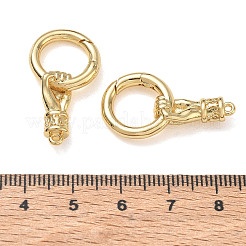 Brass Spring Gate Clasps
&nbsp;KK-CBA50B0-36G