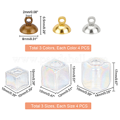 DIY Glass Bottle Pendant Making Kit&nbsp;DIY-PH0008-45