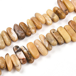 Natural Yellow Opal Beads Strands&nbsp;G-T140-61