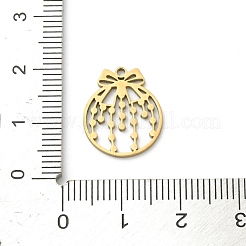 201 Stainless Steel Pendants&nbsp;STAS-I332-05G