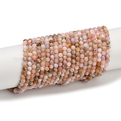 Natural Peruvian Pink Opal Beads Strands&nbsp;X-G-D304-02-4mm