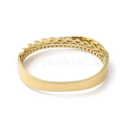 Cross 304 Stainless Steel Hollow Hinged Bangles for Women&nbsp;BJEW-I315-20G