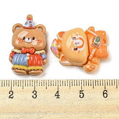Opaque Resin Animal Decoden Cabochons&nbsp;CRES-R200-01