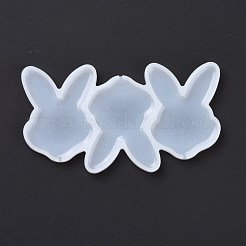 DIY Rabbit's Head Lollipop Making Food Grade Silicone Molds&nbsp;DIY-E051-02