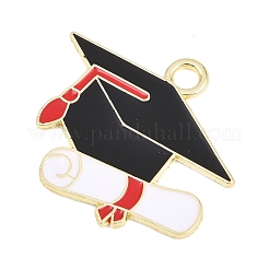 Back to School Alloy Enamel Pendants&nbsp;FIND-E054-02L