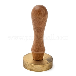 (Defective Closeout Sale: Oxidized)Wood Wax Seal Handles&nbsp;STAM-XCP0001-01LG
