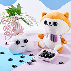 160Pcs Plastic Doll Eyes Cabochons&nbsp;FIND-PH0026-96A