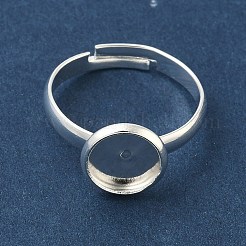 Adjustable Brass Pad Ring Setting&nbsp;KK-K414-08S