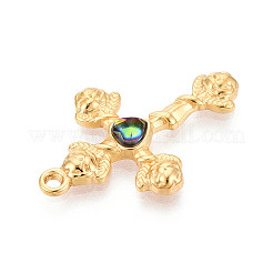 304 Stainless Steel Pendants&nbsp;STAS-N110-26B-G