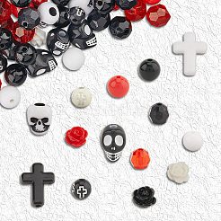 500Pcs 14 Styles DIY Acrylic and Resin Beads Kits Makings&nbsp;DIY-SC0030-56