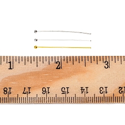 255Pcs 3 Colors Brass Ball Head pins&nbsp;KK-FS0001-07