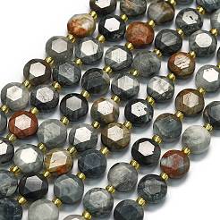Natural Eagle Eye Stone Beads Strands&nbsp;G-C116-A153-01