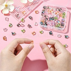 70Pcs 7 Colors Glass Beads&nbsp;GLAA-CJ0002-52