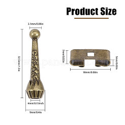 DIY Iron Bolo Tie Making Finding Kit&nbsp;FIND-CA0008-98