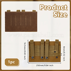 Oxford Cloth Tactical Adhesive Hook and Loop Panels&nbsp;AJEW-WH0816-483B