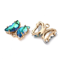 Brass with Glass Pendants&nbsp;FIND-Z020-02