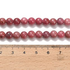 Natural Rhodonite Beads Strands&nbsp;G-F820-K06-6mm