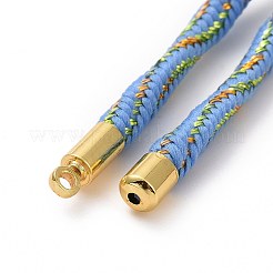 Nylon Cord Silder Bracelets&nbsp;MAK-C003-03G-19
