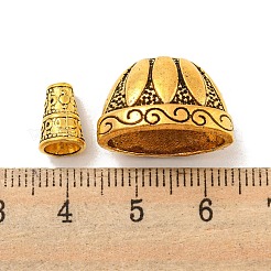 72pcs 10 style Tibetan Style Alloy Bead Cap & Cone&nbsp;TIBE-YW0001-57