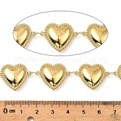 304 Stainless Steel Heart Link Chains&nbsp;CHS-G042-06G