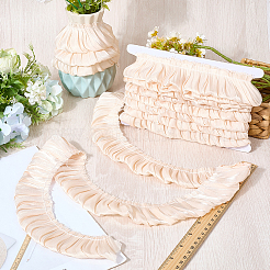 5M Double Layer Polyester Pleated Lace Ribbon&nbsp;OCOR-CY0001-41E