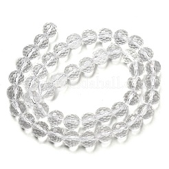 Natural Quartz Crystal Beads Strands&nbsp;G-C079-B06-02
