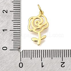 Valentine's Day 925 Sterling Silver Rose Pendants&nbsp;STER-G046-01G