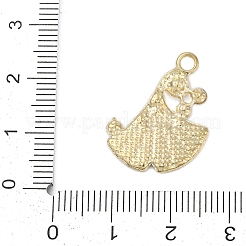Alloy Enamel Pendants with Rhinestone&nbsp;FIND-Z070-07G-05