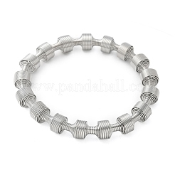 304 Stainless Steel Stretch Bangles for Women&nbsp;BJEW-P315-02H-P