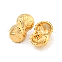 Peanut 304 Stainless Steel Ear Studs&nbsp;EJEW-L290-032G