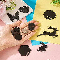 32Pcs 8 Styles Acrylic Wine Glass Charms&nbsp;OACR-TA0003-96