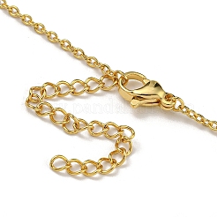 Brass Micro Pave Colorful Cubic Zirconia Peach Heart Pendant Necklaces for Women&nbsp;NJEW-Q346-01G-01