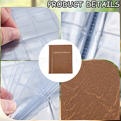 PVC Imitation Leather Coin Holder Album&nbsp;AJEW-WH20098-062C